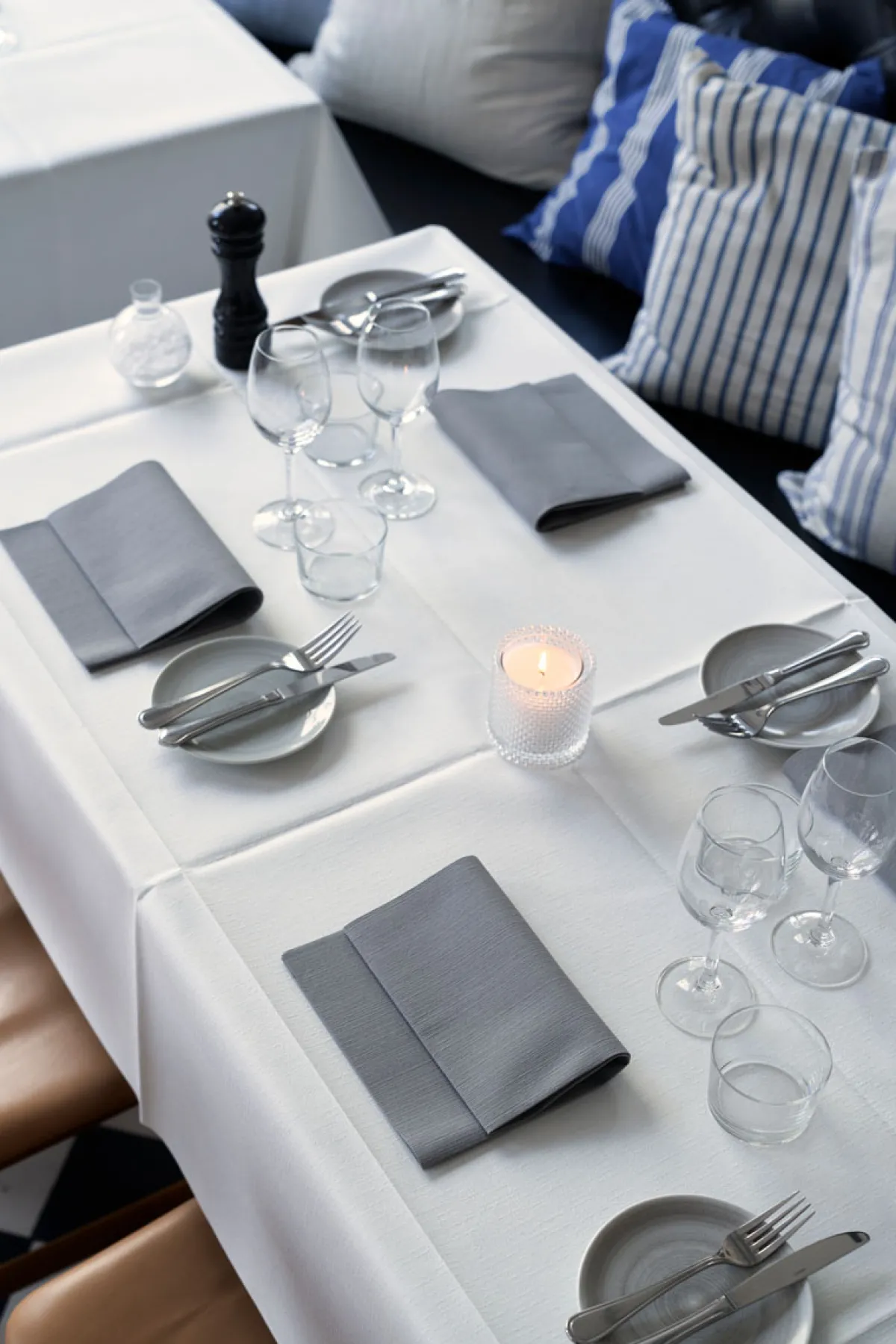 Tischdecken>DUNI Evolin®-Tischdecke 127 x 180 cm Weiß