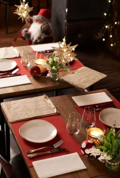 Tischsets>DUNI Evolin®-Tischset 30 x 43,5 cm Bordeaux