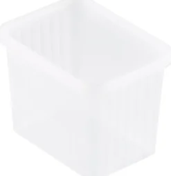 Boxen>DUNI Fixpack® rechteckig mit Deckel 1000 ml Transparent ungeteilt