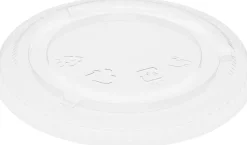 Plastikgläser Und -Becher>DUNI Flacher Deckel geschlossen 27/36 cl Transparent