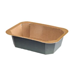 Siegelschalen>DUNIFORM Forum Pappbox 187 x 137 x 50 mm Braun ungeteilt