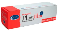 Frischhaltefolie>DUNI Frischhaltefolie perforiert (PVC 1100 400 x 400 mm, 9 µ Transparent