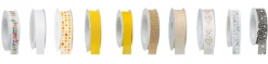 Bänder>DUNI Geschenkband 25 mm x 2 m Woc Yellow