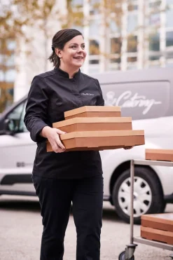 Frischetabletts>DUNI Glance Catering Lid Small 229 x 228 x 30 mm Braun