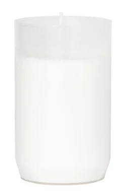 Outdoor-Kerzen>DUNI Grablicht 10 cm 55 Std. Weiß