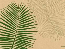 Tischsets>DUNI Graspapier-Tischset 30 x 40 cm Leaf