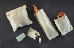 Take-Away-Taschen>DUNI Graspapier-Tüte, Bloom Mini 175 x 120 mm Nature