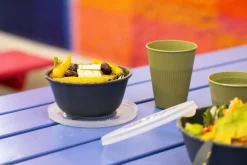 Mehrwegbecher Und -Gläser>DUNI Hot Stripes Becher Mehrweg 48 cl/16 oz Grün