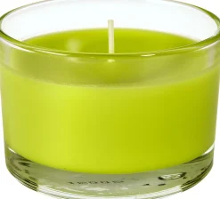 Indoor-Kerzen>DUNI Kerzenglas Ibiza 58 x Ø 85 mm 18 Std. Kiwi