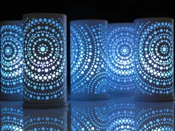 Kerzenhalter>DUNI Kerzenhalter Billy 140 x Ø 75 mm Schwarz