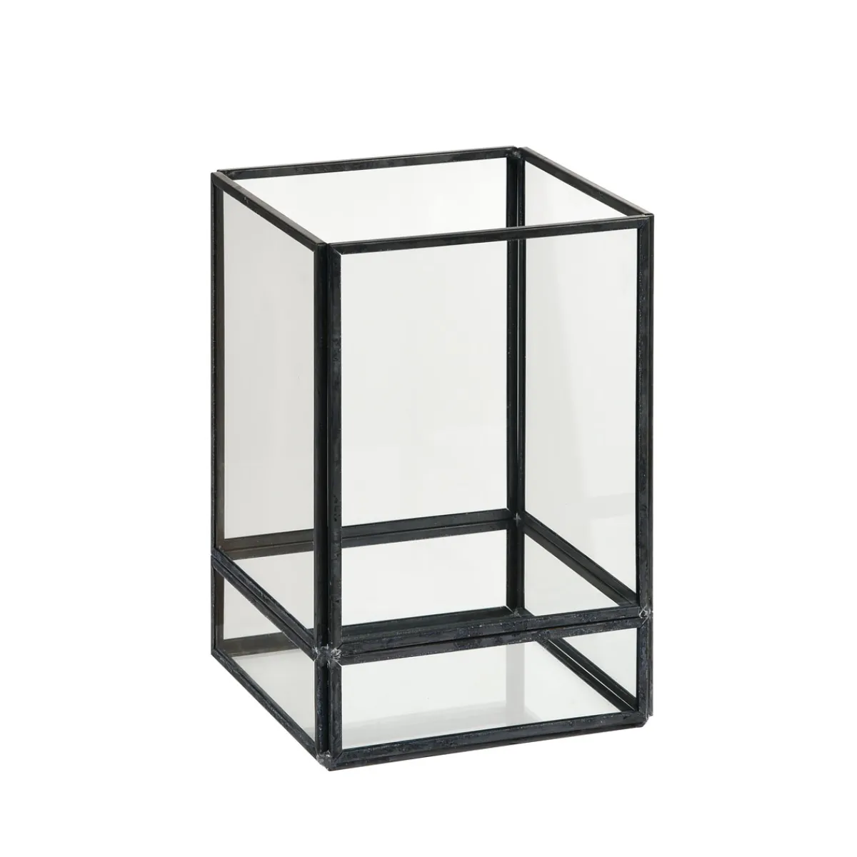 Kerzenhalter>DUNI Kerzenhalter Capella 10 x 10 x 15 cm Schwarz