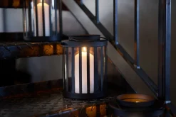 Kerzenhalter>DUNI Kerzenhalter Fyr Ø 16,5cm x 20,3cm Schwarz