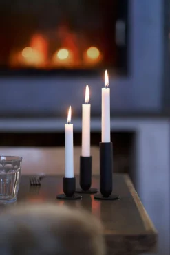 Kerzenhalter>DUNI Kerzenhalter Totem Ø 57 mm x 80 mm Rustic Metal