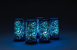 Kerzenhalter>DUNI Kerzenhalter Twist 140 x Ø 75 mm Schwarz