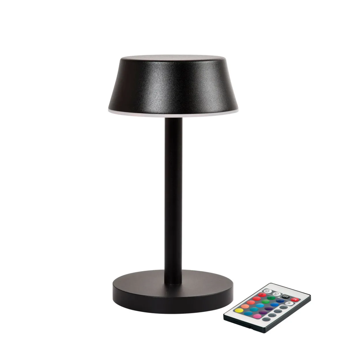 Led Lampen>DUNI LED Lamp Cordless Nour Midi 20 x Ø 10 cm 14 Std. Schwarz
