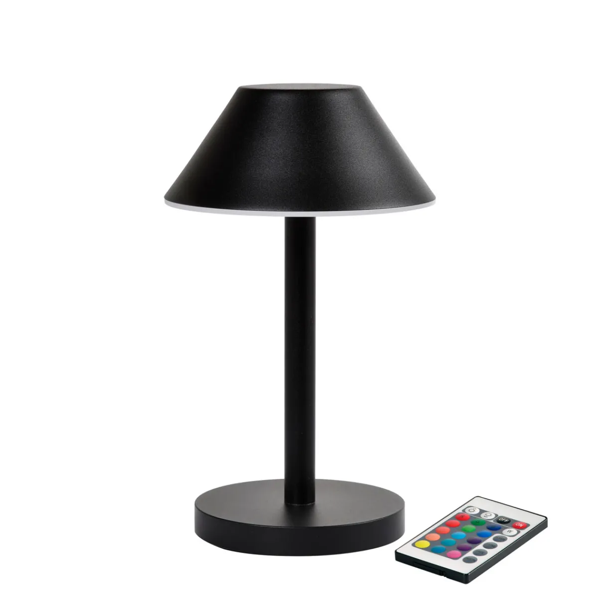 Led Lampen>DUNI LED Lamp Cordless Zelda Midi 21,5 x Ø 12 cm 14 Std. Schwarz