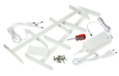 Ladestationen>DUNI LED Mini Lamp Ladestation, 32 Stück 255 x 140 x 430 mm Weiß