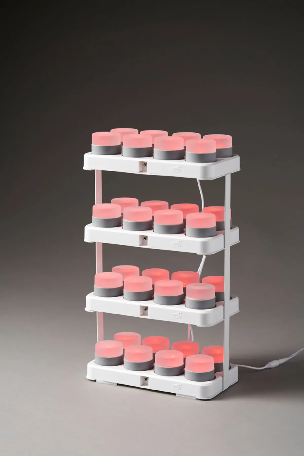 Led Leuchten>DUNI LED Mini Lamp, wiederaufladbar, 8er Set 48 x Ø 50 mm 13 Std. Weiß