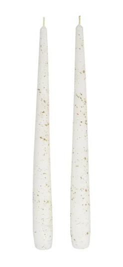 Stabkerzen>DUNI Leuchterkerzen 240 x Ø 22 mm 7,5 Std. Weiß