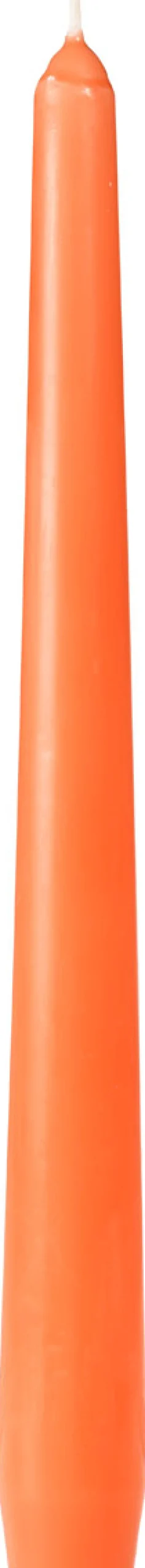 Stabkerzen>DUNI Leuchterkerzen, getaucht 245 x Ø 22 mm 7,5 Std. Mandarin