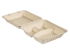 Boxen>DUNI Menübox 350/120/120 ml Braun 3-Teilung