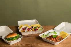 Boxen>DUNI Menübox 1000 ml Braun ungeteilt