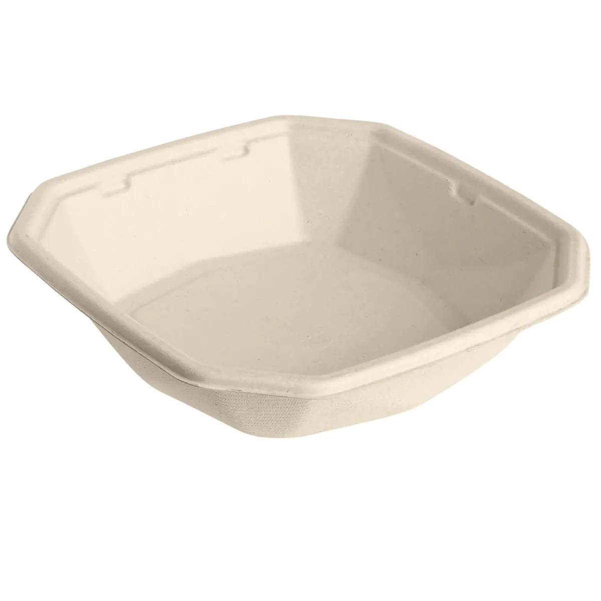 Schalen>DUNI Octabagasse® 650 ml Braun ungeteilt