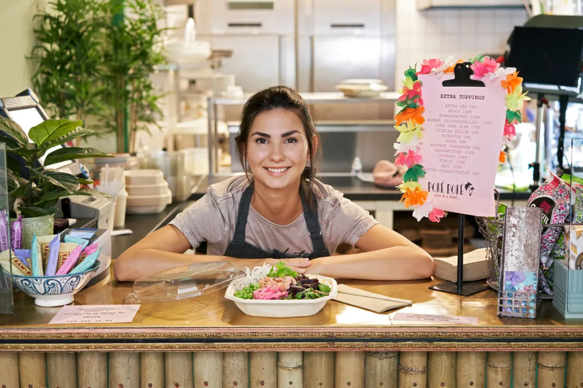 Schalen>DUNI Octabagasse® 650 ml Braun ungeteilt