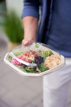 Schalen>DUNI Octabagasse® Deckel 1000 ml Transparent