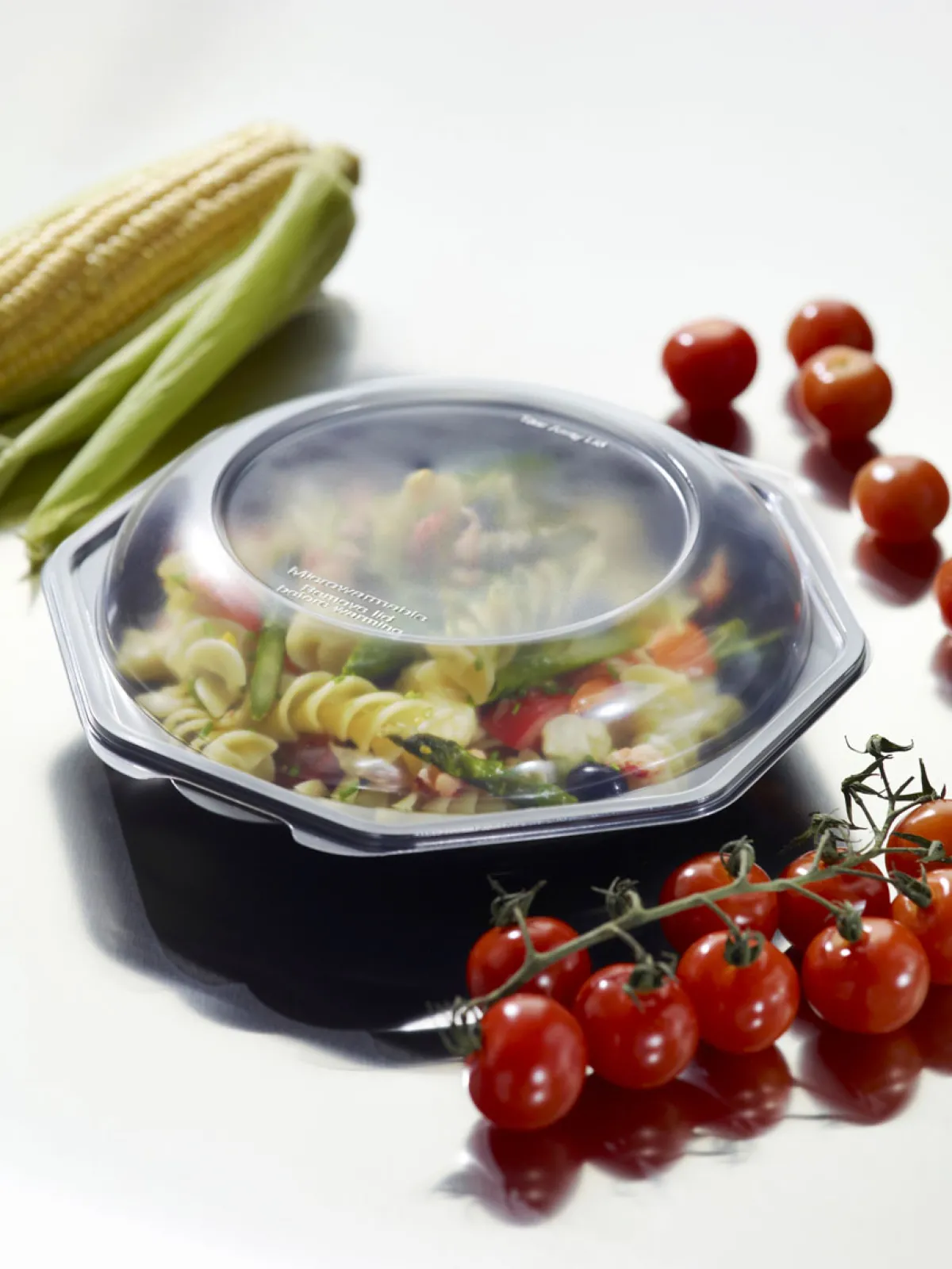 Schalen>DUNI Octabowl® 230 x 230 x 72 mm Schwarz ungeteilt