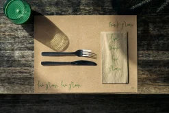 Tischsets>DUNI Papier-Tischset 30 x 40 cm I'm Recycled