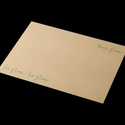 Tischsets>DUNI Papier-Tischset 30 x 40 cm Love Green Natural