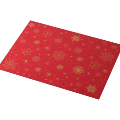 Tischsets>DUNI Papier-Tischset 30 x 40 cm Stargazing Red