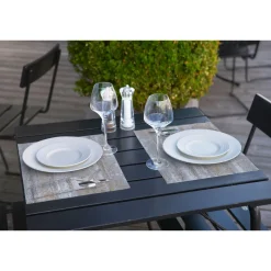 Tischsets>DUNI Papier-Tischset 30 x 40 cm Stone