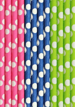 Strohhalme>DUNI Papier-Trinkhalme 15 cm x Ø 8 mm Cocktail