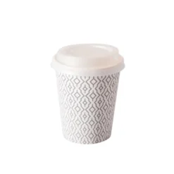 Pappbecher Und -Gläser>DUNI Pappbechermit Deckel 24 cl Waves