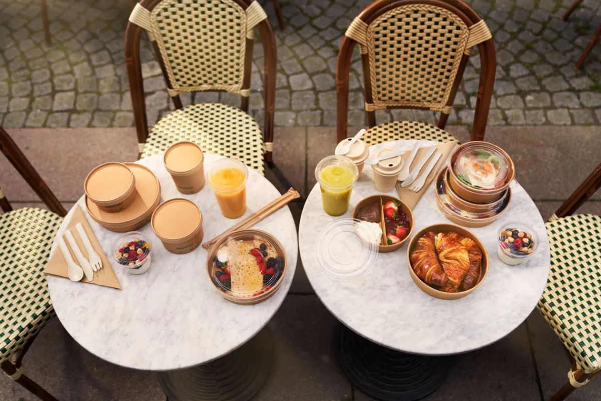 Papierbesteck>DUNI Pluma Löffel 15 cm Weiß