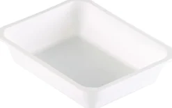 Siegelschalen>DUNIFORM PP-Schale Caterline 227 x 178 x 50 mm Weiß ungeteilt