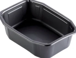 Siegelschalen>DUNIFORM PP-Schale HMR 215 x 148 x 70 mm Schwarz ungeteilt