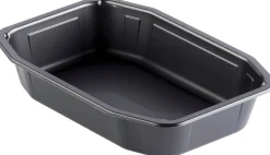 Siegelschalen>DUNIFORM PP-Schale HMR 215 x 148 x 40 mm Schwarz ungeteilt