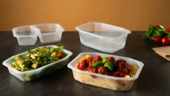 Siegelschalen>DUNIFORM PP-Schale HMR 215 x 148 x 40 mm Transparent ungeteilt