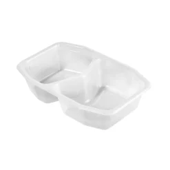 Siegelschalen>DUNIFORM PP-Schale HMR 215 x 148 x 50 mm Transparent 2-Teilung