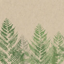 Servietten Im Lunchformat>PAPER + DESIGN Recycling-Tissue Serviette 33 x 33 cm Farn 2-lagig