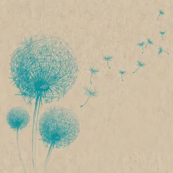 Servietten Im Lunchformat>PAPER + DESIGN Recycling-Tissue Serviette 33 x 33 cm Fly Away 2-lagig