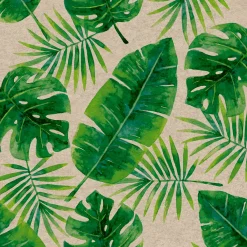 Servietten Im Lunchformat>PAPER + DESIGN Recycling-Tissue Serviette 33 x 33 cm Tropical Leaves 2-lagig