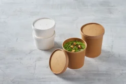 Schalen>DUNI Ronda Bowl Slim 750 ml Braun ungeteilt