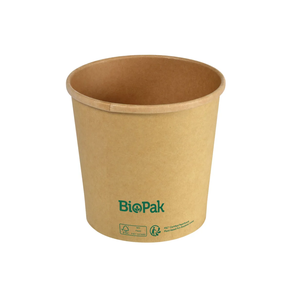 Schalen>DUNI Ronda Bowl Slim 750 ml Braun ungeteilt