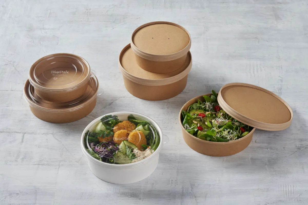 Schalen>DUNI Ronda Bowl Wide 500 ml Braun ungeteilt