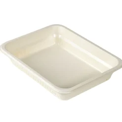 Siegelschalen>DUNIFORM Schale Faser 227 x 178 x 45 mm Natürlich ungeteilt