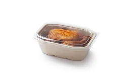 Siegelschalen>DUNIFORM Schale HMR 215 x 148 x 70 mm Braun ungeteilt